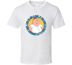 Love Is Like A Fart Family Guy Peter Quote T Shirt 39280980