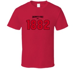 Cincinnati's Finest Est 1882 Baseball Fan T Shirt 39283650