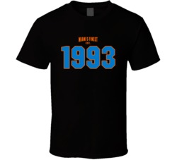 Miami's Finest Est 1993 Baseball Fan T Shirt 39283652