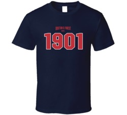 Boston's Finest Est 1901 Baseball Fan T Shirt 39283653
