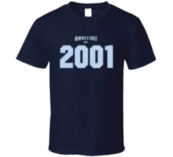 Memphis's Finest Est 2001 Basketball Fan T Shirt 39285019