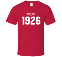 Detroit's Finest Est 1926 Hockey Fan T Shirt 39285193