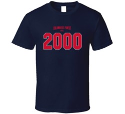Columbus's Finest Est 2000 Hockey Fan T Shirt 39285201