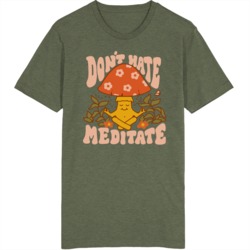 Don't Hate Meditate Inspirational T Shirt 39287076