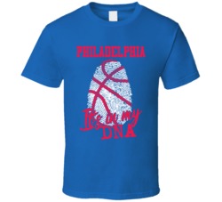 It's In My Dna Philadelphia Basketball Fingerprint T Shirt 39296041