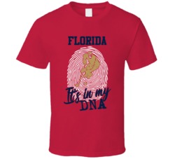 It's In My Dna Florida Hockey Fingerprint T Shirt 39296312