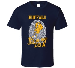 It's In My Dna Buffalo Hockey Fingerprint T Shirt 39296320