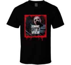 Friday The 13th Straight Outta Crystal Lake Jason T Shirt 39328880