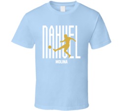 Nahuel Molina Argentina World Cup 2022 T Shirt 39330051