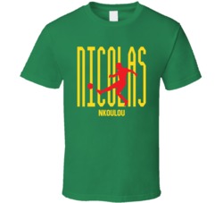 Nicolas Nkoulou Cameroon World Cup 2022 T Shirt 39333531