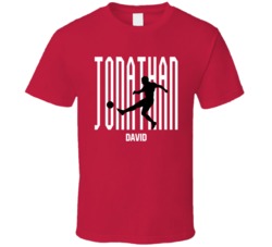 Jonathan David Canada World Cup 2022 T Shirt 39351710