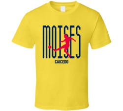 Moises Caicedo Ecuador World Cup 2022 T Shirt 39352993