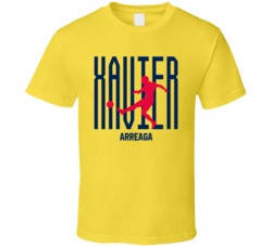 Xavier Arreaga Ecuador World Cup 2022 T Shirt 39353011