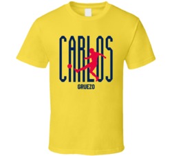 Carlos Gruezo Ecuador World Cup 2022 T Shirt 39353015