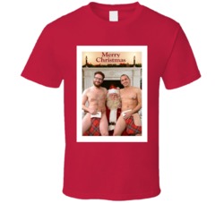 James Franco Seth Rogen Funny Merry Christmas Party T-Shirt 5883509
