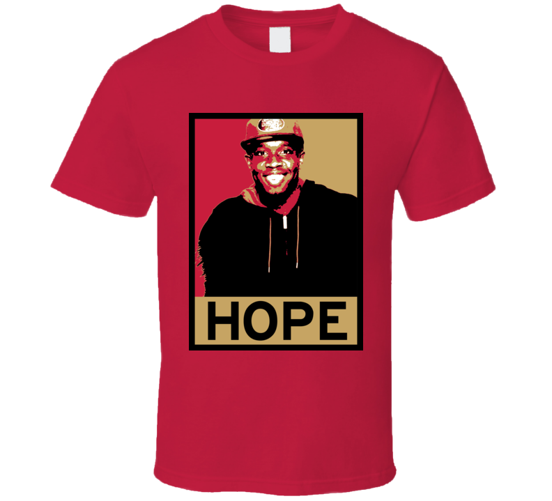 Jaquiski Tartt Hope Poster San Francisco Football Draft 2015 Sports T Shirt