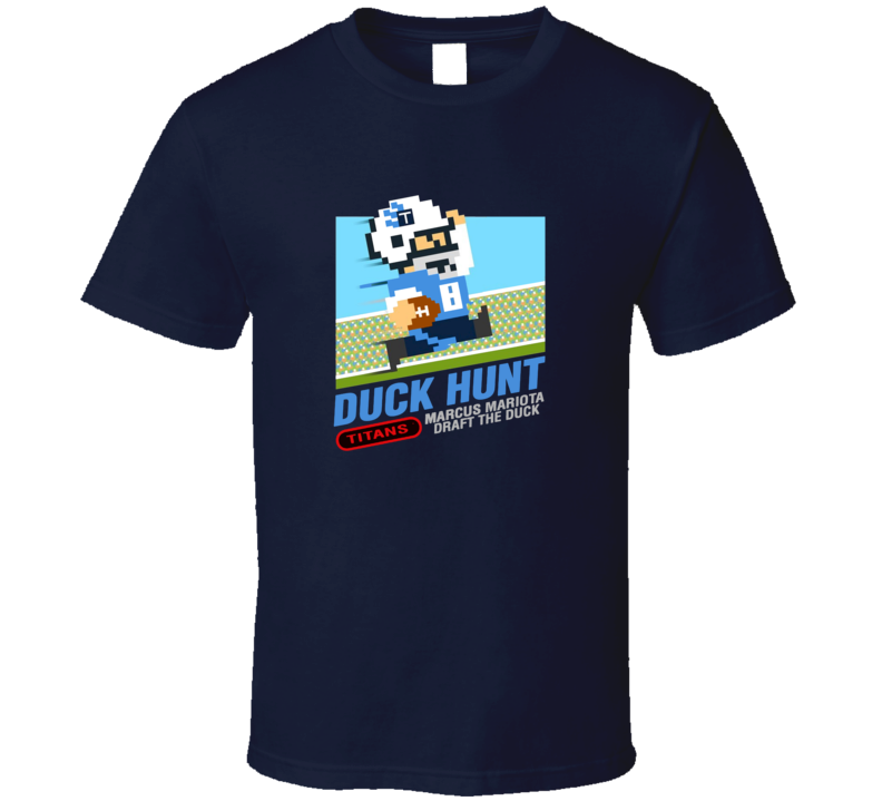 Duck Hunt Marcus Mariota Tennessee Football T Shirt Duck Hunt Marcus Mariota Tennessee Football T Shirt