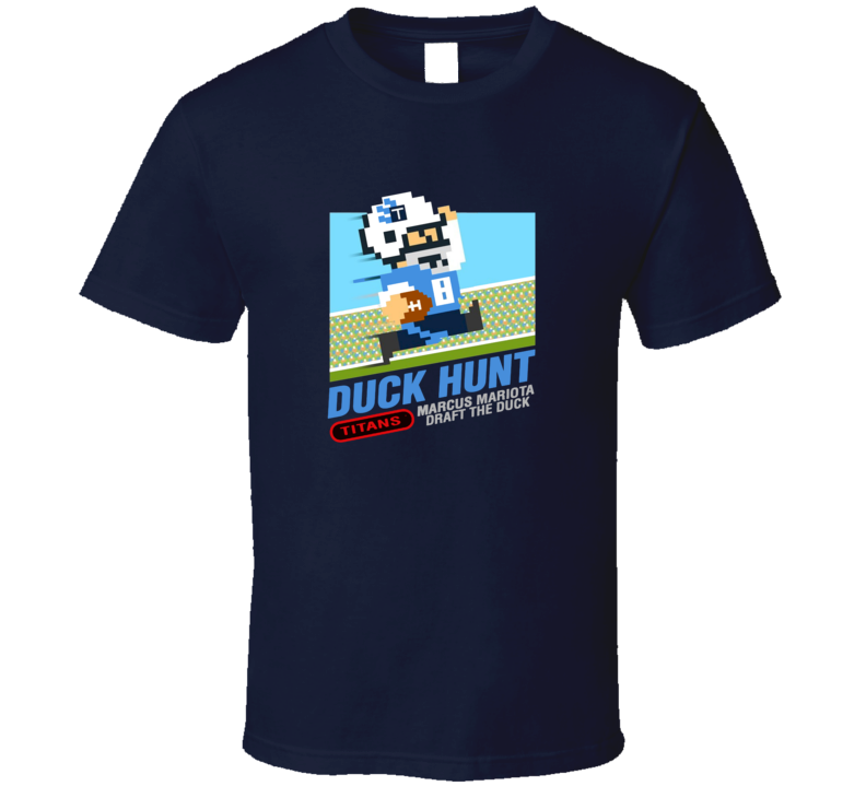 Duck Hunt Marcus Mariota Tennessee Football T Shirt