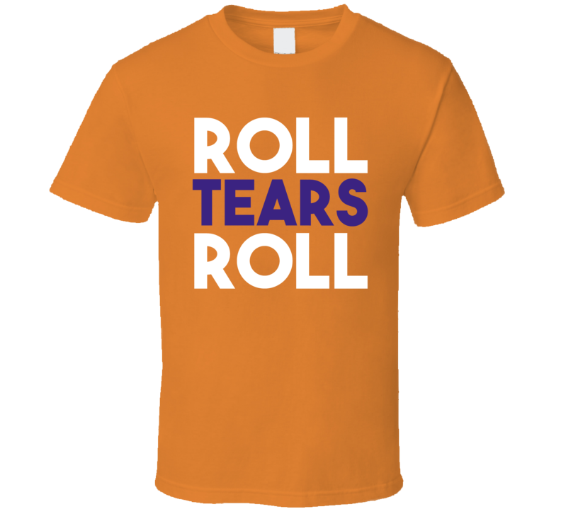 Clemson Roll Tears Roll Anti Alabama National Championship Football T Shirt