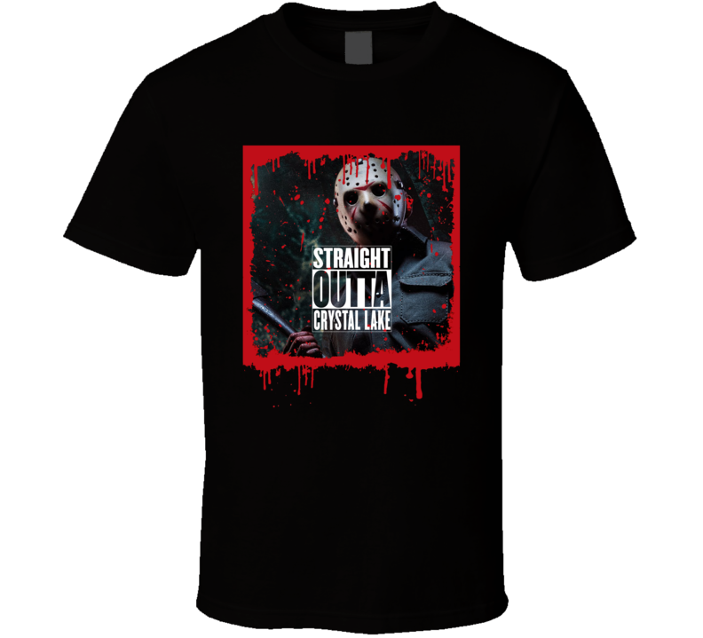 Friday The 13th Straight Outta Crystal Lake Jason T Shirt