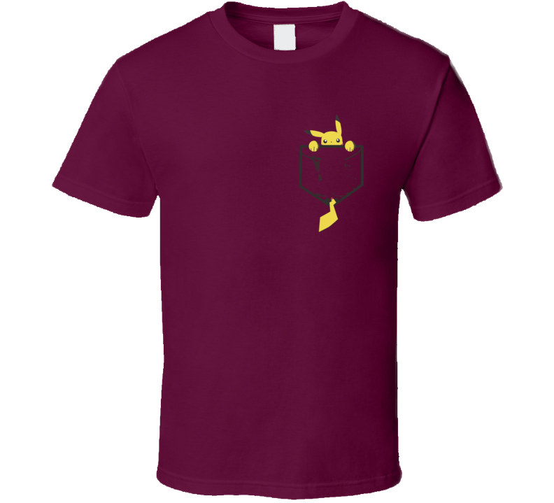Cute Peekaboo Pikachu Pocket Pokemon Fan T Shirt Cute Peekaboo Pikachu Pocket Pokemon Fan T Shirt