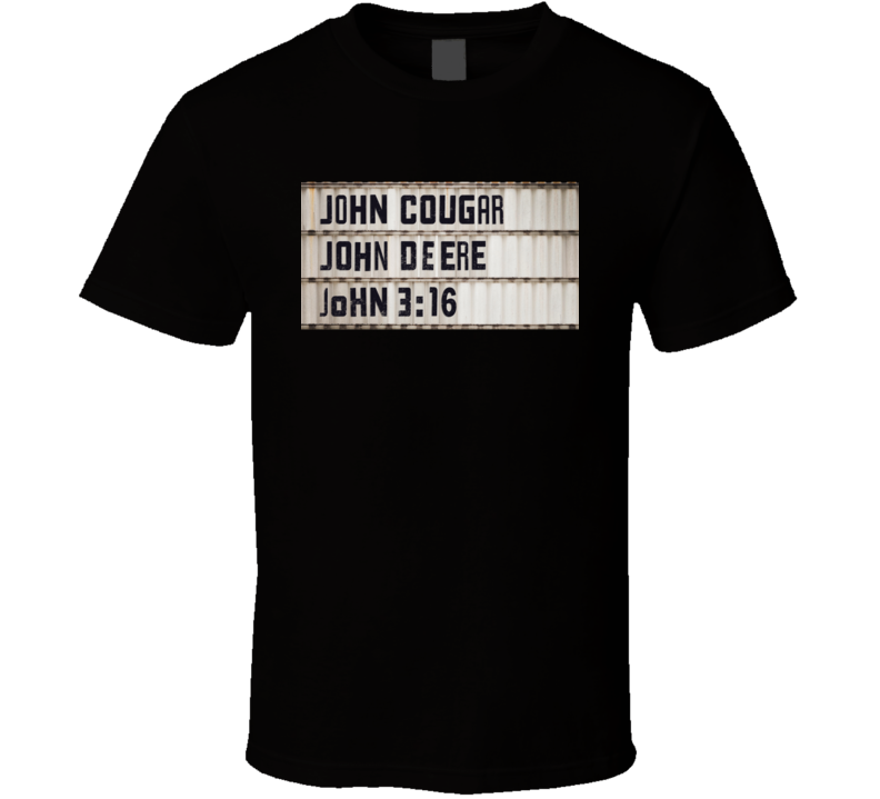 John Cougar John Deere 3 16 Keith Urban Album Cover Country Music T Shirt John Cougar John Deere 3 16 Keith Urban Album Cover Country Music T Shirt