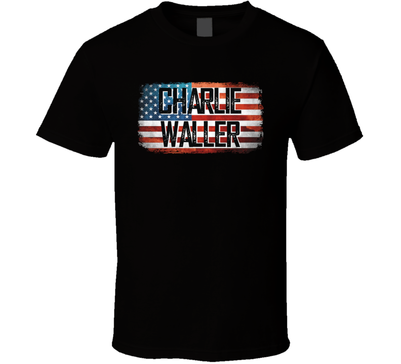 Charlie Waller American Pride Country Music Concert Fan T Shirt