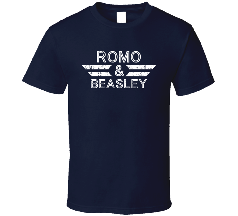 Romo Beasley QB WR Dallas Football Dream Team T Shirt