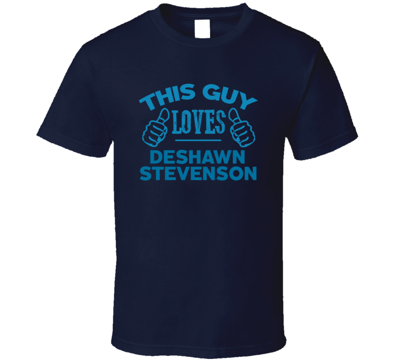 This Guy Loves Deshawn Stevenson Cool Popular Trending Ladies Celeb Fan T Shirt