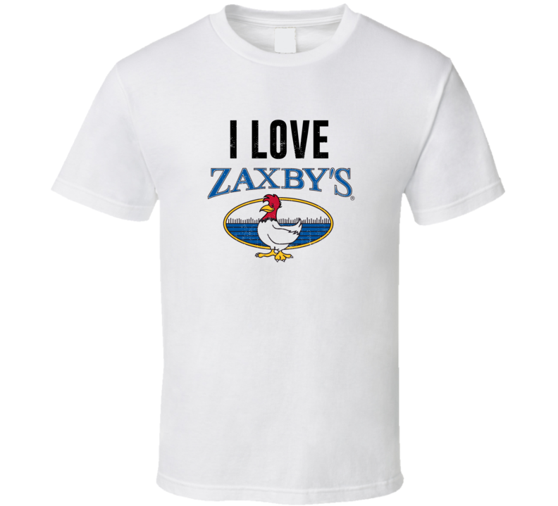 Zaxby's Logo Fast Food Restaurant Fan T Shirt Zaxby's Logo Fast Food Restaurant Fan T Shirt