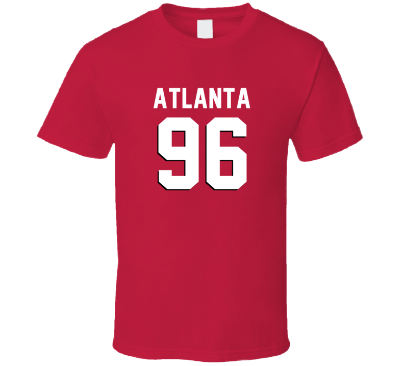 Number 96 Atlanta Football Player Game Day Fan T Shirt