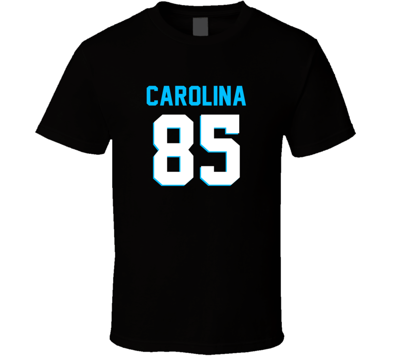 Number 85 Carolina Football Player Game Day Fan T Shirt