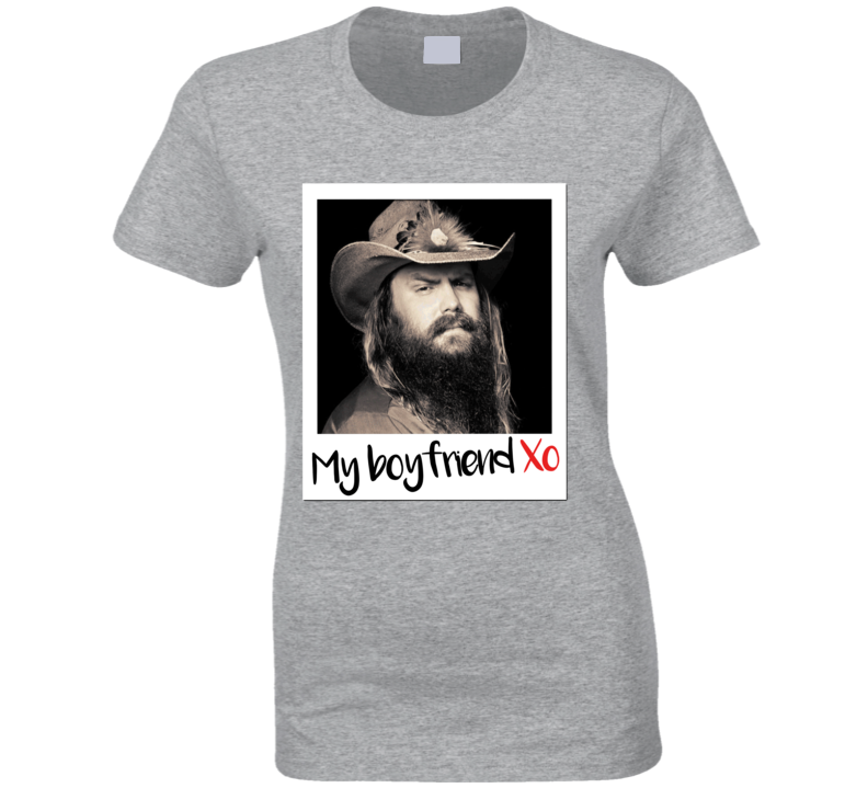 Chris Stapleton Is My Boyfriend Sexy Hot Celebrity Fan T Shirt