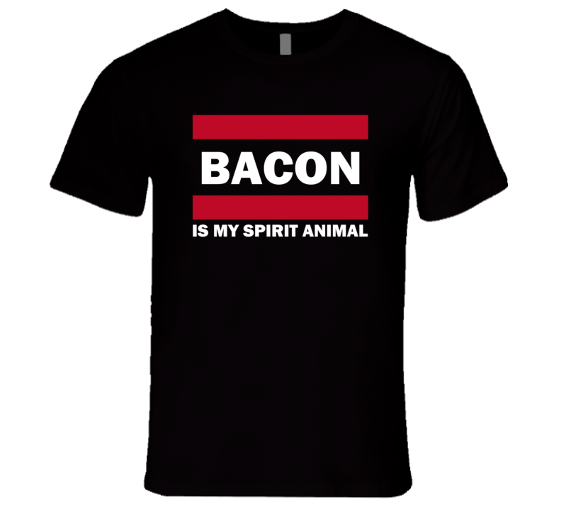 Bacon Is My Spirit Animal Popular Funny T Shirt