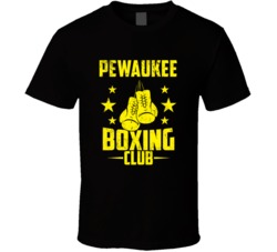 Pewaukee Wisconsin Boxing Club Cool Sports Fitness T Shirt 32632423