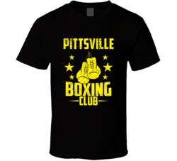 Pittsville Wisconsin Boxing Club Cool Sports Fitness T Shirt 32632445