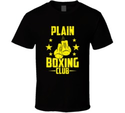 Plain Wisconsin Boxing Club Cool Sports Fitness T Shirt 32632465