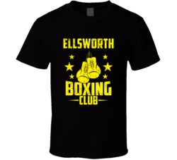 Ellsworth Minnesota Boxing Club Cool Sports Fitness T Shirt 32632527
