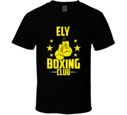 Ely Minnesota Boxing Club Cool Sports Fitness T Shirt 32632535