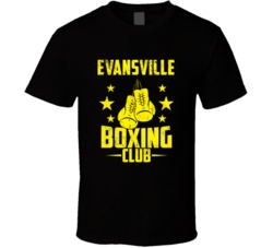 Evansville Minnesota Boxing Club Cool Sports Fitness T Shirt 32632580