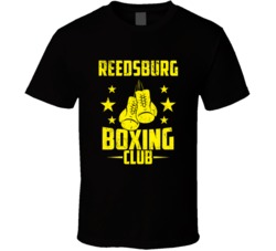 Reedsburg Wisconsin Boxing Club Cool Sports Fitness T Shirt 32632647