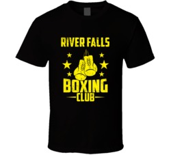 River Falls Wisconsin Boxing Club Cool Sports Fitness T Shirt 32632705