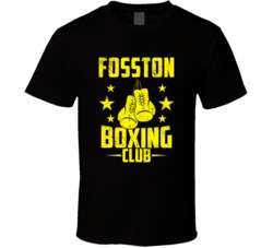 Fosston Minnesota Boxing Club Cool Sports Fitness T Shirt 32632707
