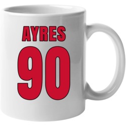 David Ayres 90 Emergency Goalie Carolina Hockey Fan Mug Mug 37491319