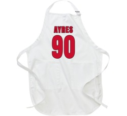 David Ayres 90 Emergency Goalie Carolina Hockey Fan Apron 37491325