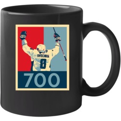 Alex Ovechkin 700 Goals Hope Poster Washington Hockey Fan Mug Mug 37513777