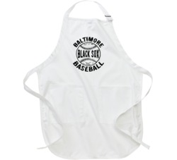 Baltimore Black Sox Baseball Easten Colored League Baseball Logo Apron 37529344