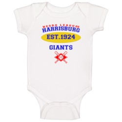 New York Lincoln Giants Baseball Easten Colored League Baseball Logo Baby One Piece 37529383