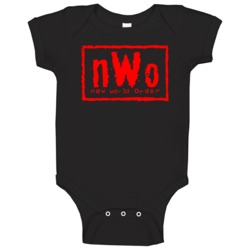 Nwo New World Order Professional Wrestling Stable Fan Baby One Piece 37574302