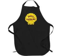 Shell Gasoline Distressed Worn Apron 37578113